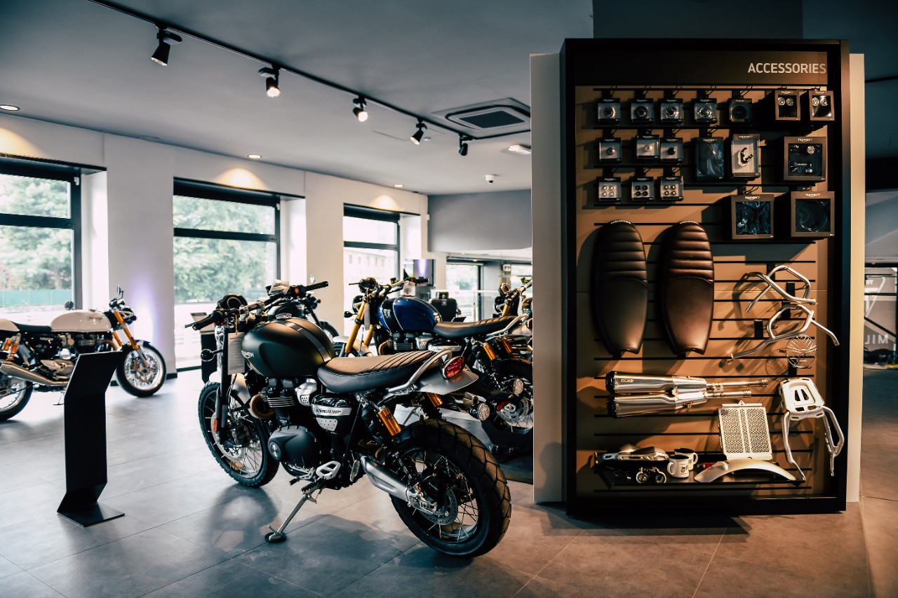 Ben arrivato Triumph Milano!